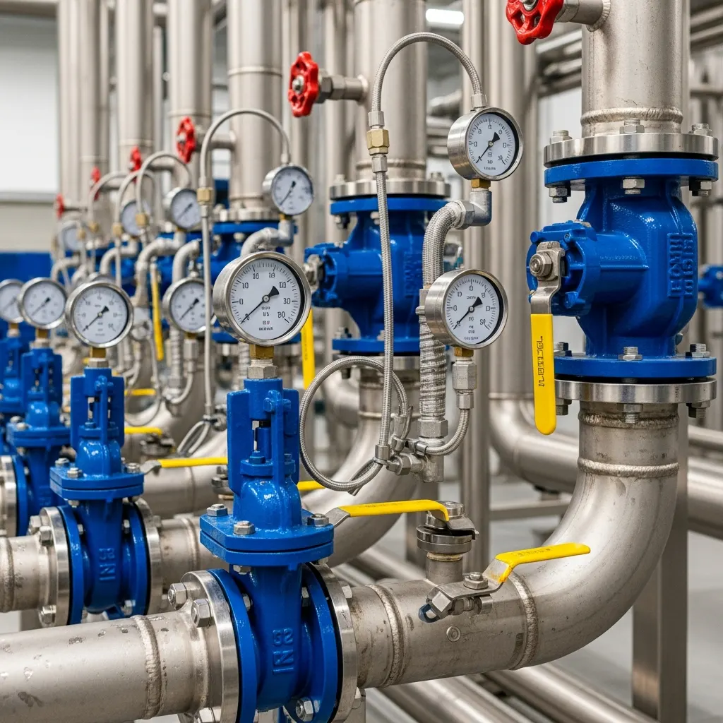 Water treatment plant equipment